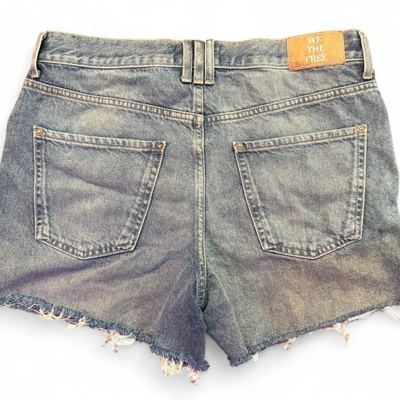 We The Free Blue Jean Shorts - Picture 4 of 5